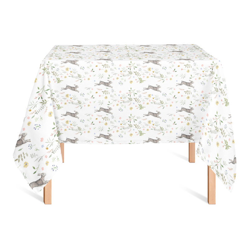 Easter Polyester Tablecloth, 58" L x 58" W