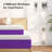Gel Memory Foam Medium Mattress, Twin Size Mattress With Removable Washable Cover-316016003-305452418