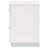 Dulcey White High Gloss 2-Drawer Nightstand