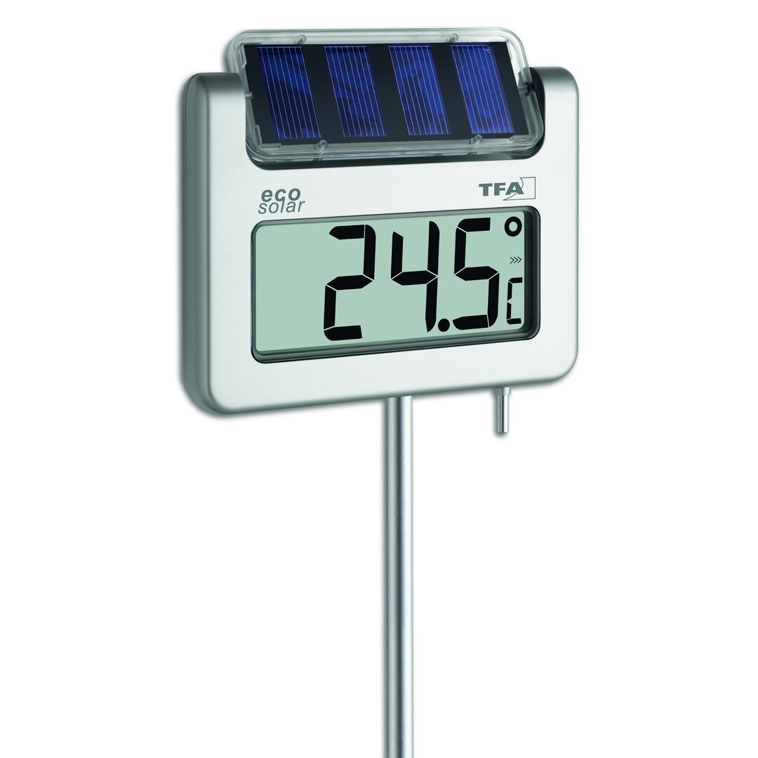 Digitales Solar-Gartenthermometer Avenue