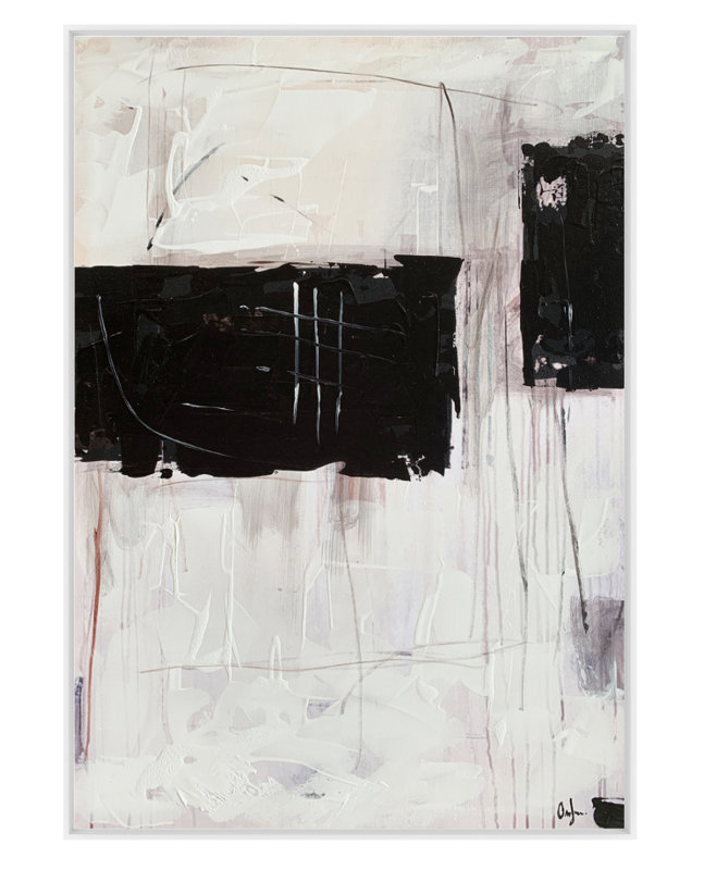 Sartoria 2 Canvas Print Artwork, 150 cm H x 90 cm W, White