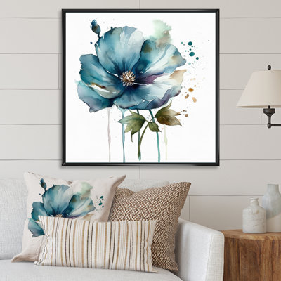 Rubyrae, fleurs d'hibiscus sur toile