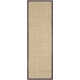 Debroh Natural Fiber Seagrass Solid Color Rug