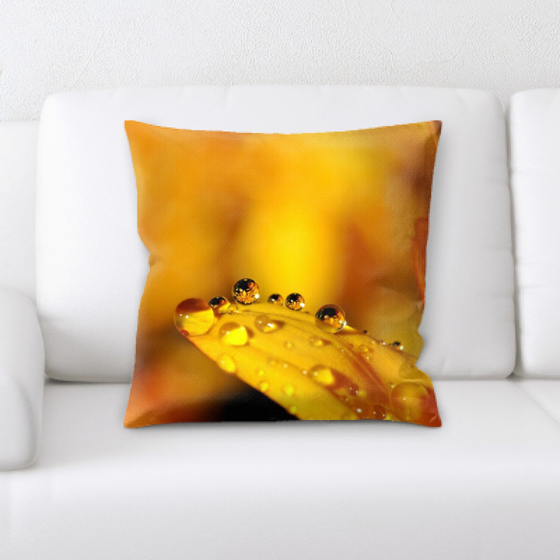 Microsuede Throw Pillow
