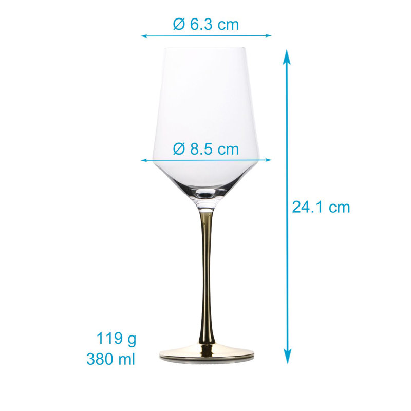 380ml White Wine Glass, 6