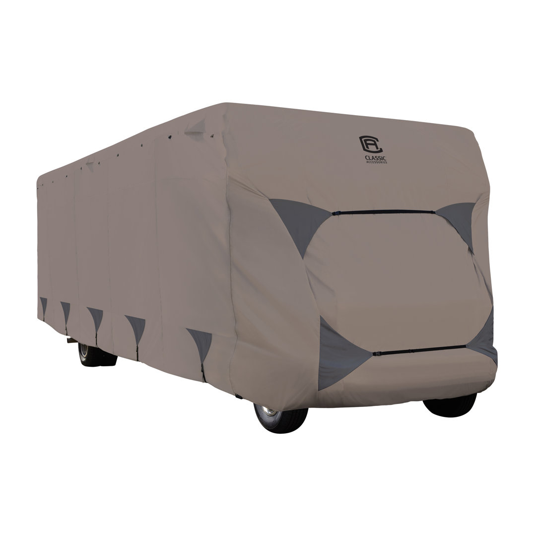 Encompass Elastic, Tie, Zipper, Buckle Mildew Resistant RV Cover By Classic Accessories Classic Accessories 
