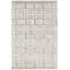 Genna Hand-Knotted White/Gray Area Rug-621404327