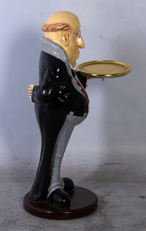 Brookefields Fat Butler Small Statue