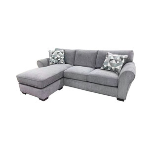 Savannah Upholstered L-Shaped Sectional Reversible