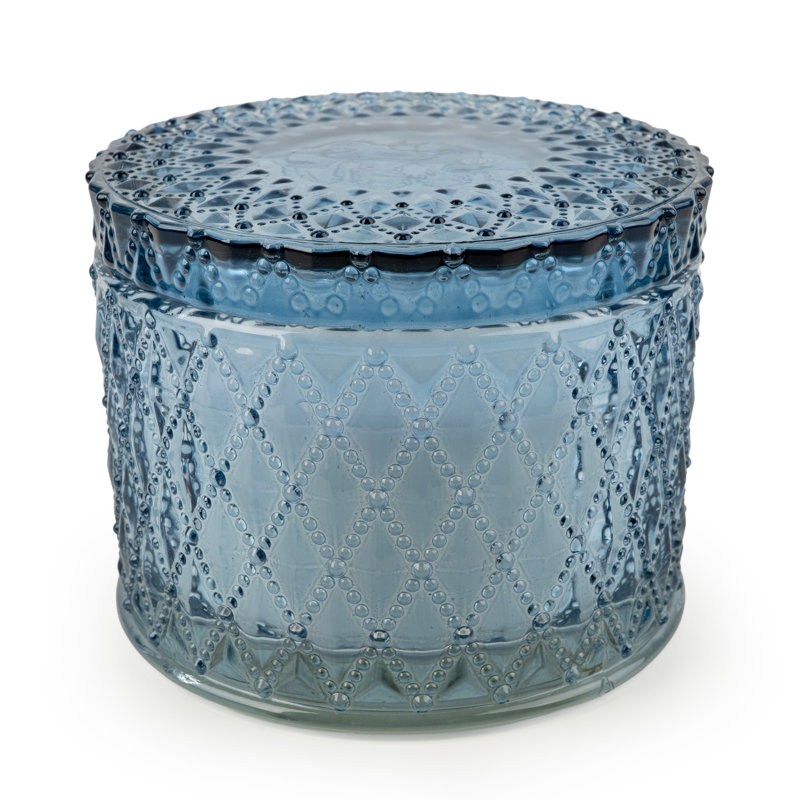 Fresh Scented Novelty Candle with Glass Holder