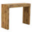 Table de salle à manger en bois aggloméré l 50 po x P 15,3 po avec rangement