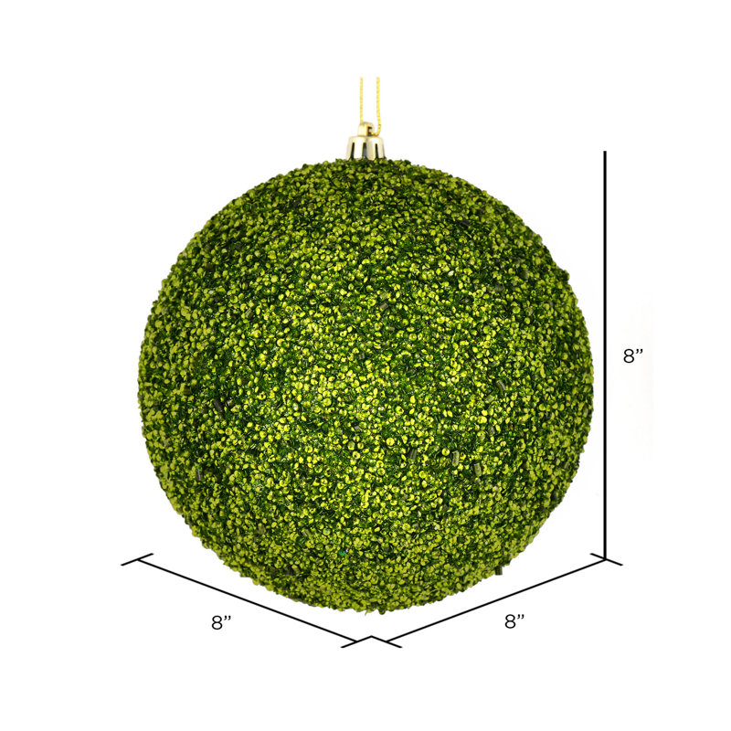 Ornement boule perlé, Lime