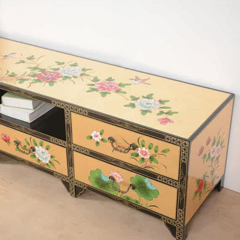 Creative Painted TV Stand