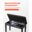 Tabouret de bibliothèque en bois Duet-588147280