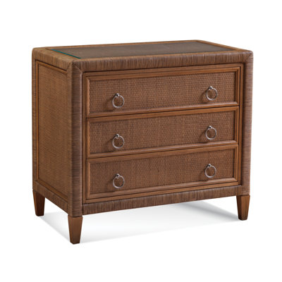 Warwick 3-Drawer Wicker Chest