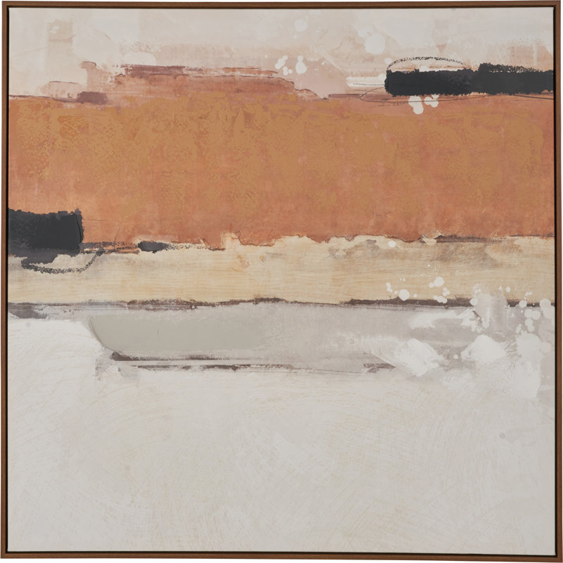 Floater Frame Painting on Canvas