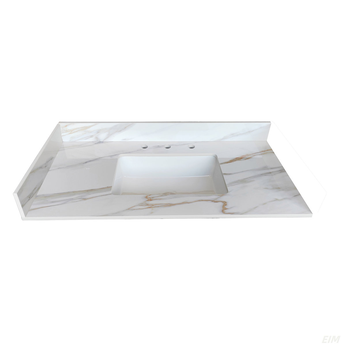 CHENGGUHENGXIN 22 Inch Sidesplash , Bathroom Vanity Top with Backsplash ...