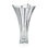 Mikasa Crystal Florale Crystal Vase, 14-Inch
