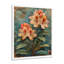 Collage de rhododendrons orange et vert - impression d'art mural rhododendron-1164379465-1164379573