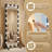 Full-Length Mirror With Light, Full-Length Dressing Mirror, 3 Color Modes, Suitable For Dressing Rooms And Bedrooms, Wall-Mounted, Touch Control, Black