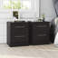 Ensemble de chambre à coucher 3 pièces Soho - Commode 6 tiroirs et 2 tables de chevet 2 tiroirs-100929425