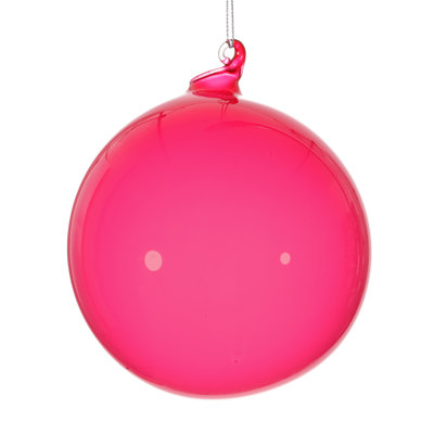 Ornement boule de verre