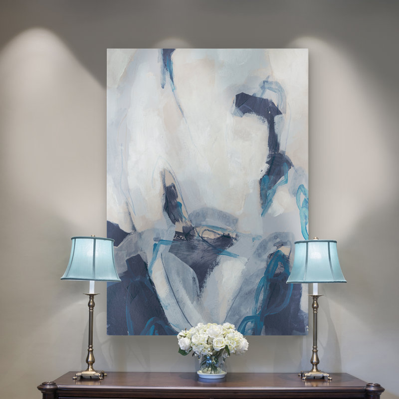 «Blue Process II», reproduction sur toile, H 27 po x l 18 po, Toile tendue, Sans cadre