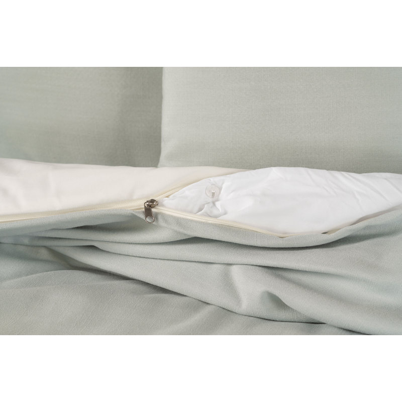 Atlantic Atlantic Ensemble de housse de couette et insert, Housse de couette pour lit double, Mer