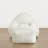 Extra-Wide Bean Bag Chair With Ottoman And Pocket-877877103