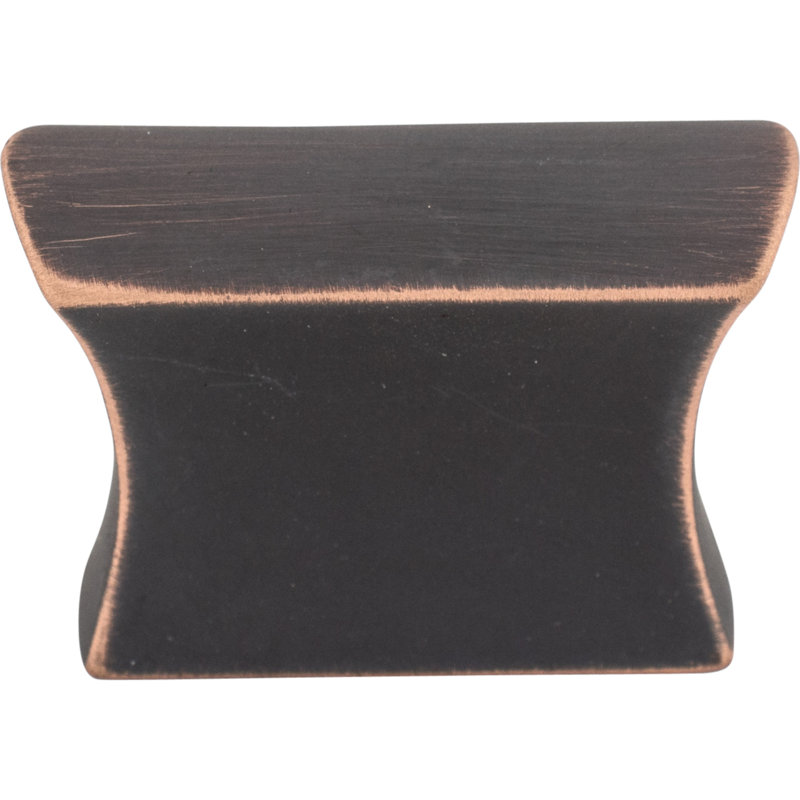 Glacier Square Knob, 1 1/2" Length, Umbrio