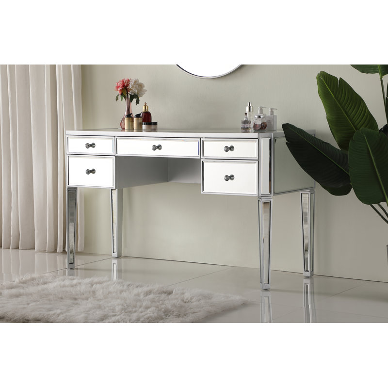 SPARKS 52" Console Table, Silver