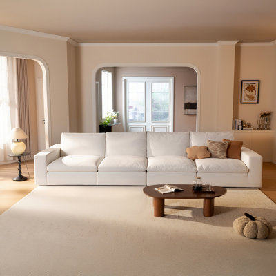 Boneless Oversized Cloud Couches, Modular Comfy Sofa For Living Room, Sectional Deep Seater Couch