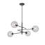 Lithopolis 4 - Light Glass Bubble Gold Ceiling Chandeliers-449943157-449943156