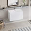 Meuble-lavabo flottant 36 po avec lavabo, meuble-lavabo mural moderne 36 po avec lavabo en résine et tiroirs à fermeture en douceur, meuble-lavabo-336465124-336465127