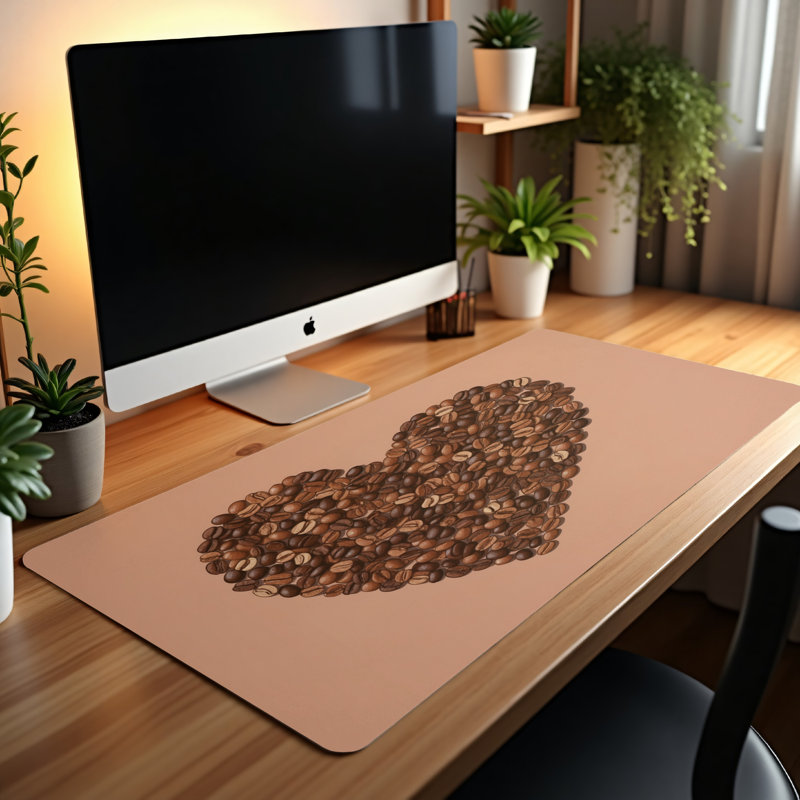 Polyester Desk Pad, 31.5x15.5