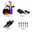 Sorcière animée 5 pieds avec chaudron The Holiday Aisle® Halloween