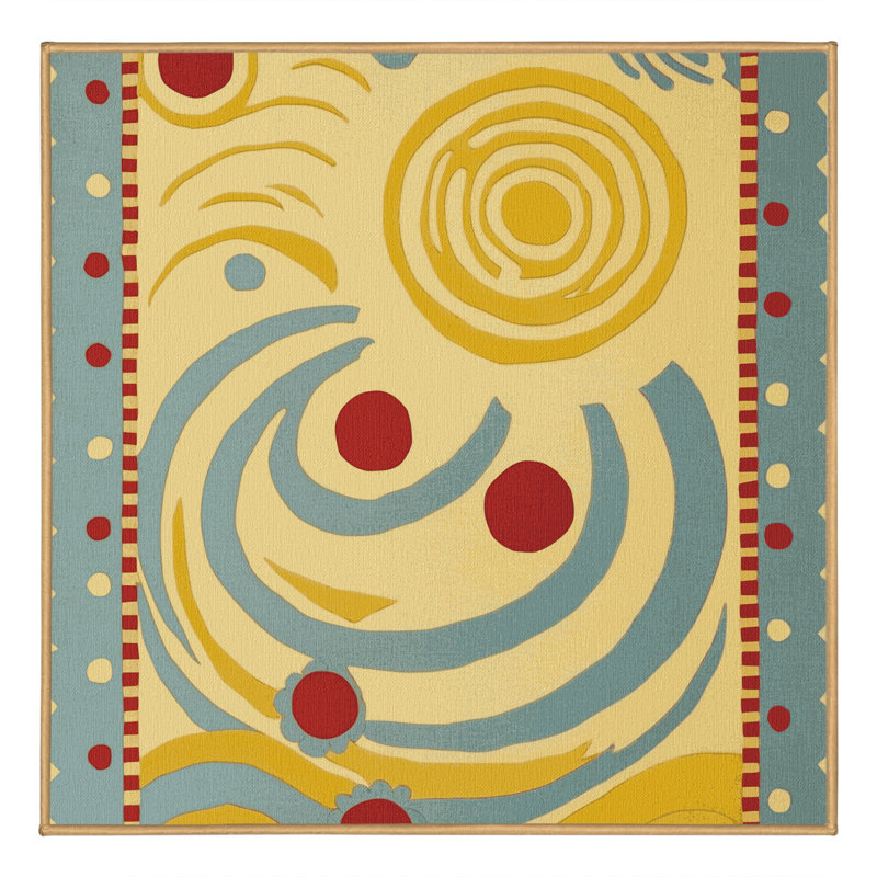 Tapis Cheeky Glow, Carré 5 pi
