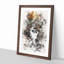 Woodland Stream - Single Picture Frame Print on MDF-56924926-56924927
