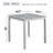 Versatile Small Space Dining Table, Solid Wood And Mdf, Modern Design For Kitchen Or Home