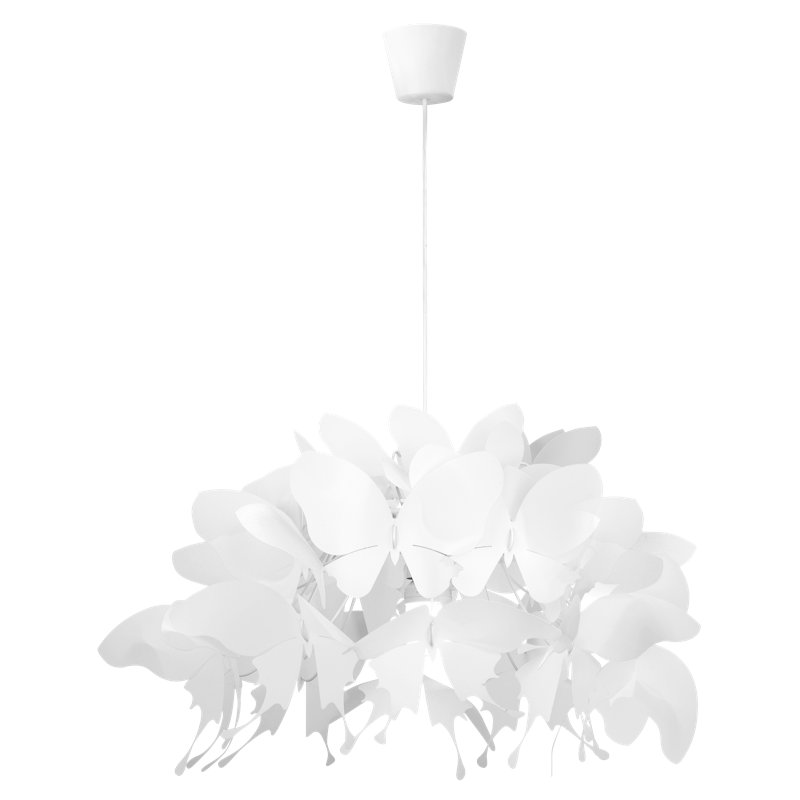 Lomita 1 - Light White Pendant, White