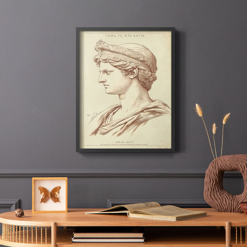 WOMEN Series dxcviii - reproduction encadrée de qualité supérieure - prête à être accrochée - aucun clou requis