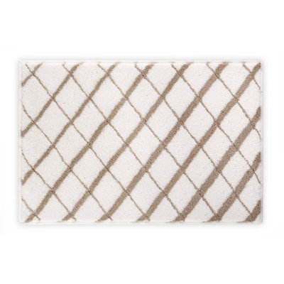 Diamond Non-Slip Bath Rug