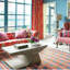 Button Multi Hand Micro Hooked Wool Rug-1072113388