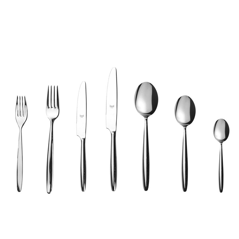 Ensemble de couverts Acqua - 42 pièces - Acier inoxydable