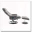 Fauteuil inclinable ergonomique avec repose-pieds-1710041202