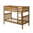 Joleen Kids Twin Over Twin Bunk Bed-634038255