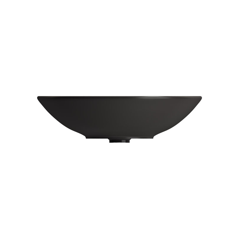 Venezia Bathroom Sink, Matte Black