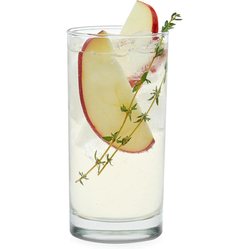 Ensemble de verres en verre, verres lourds à base lourde, ensemble de grands verres à eau sans plomb, ensemble de 8 verres à bière sophistiqués