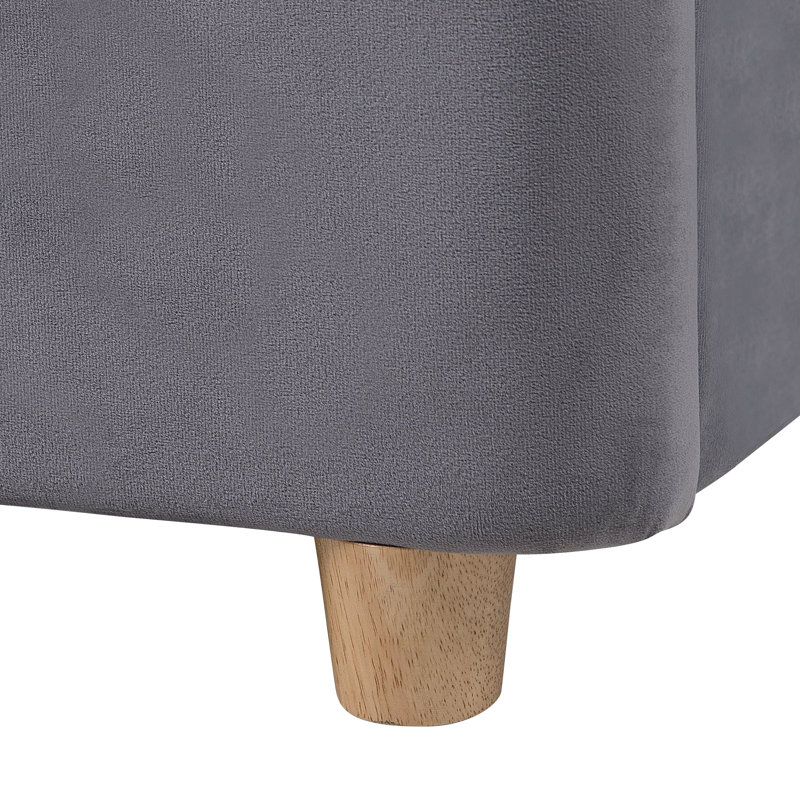 Mariela Upholstered Ottoman Storage Bed, European Double (140 x 200 cm)