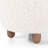 Risco 22.5" Wide Round Footstool Ottoman-466130517-466130518